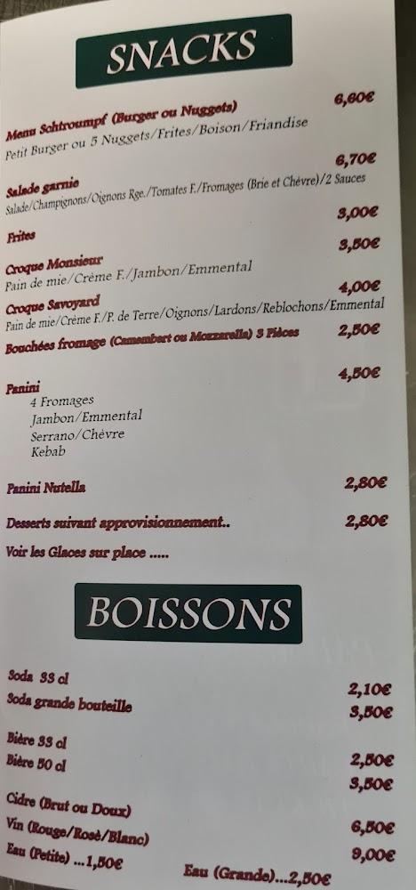 Chez pat' - Menu Image 2