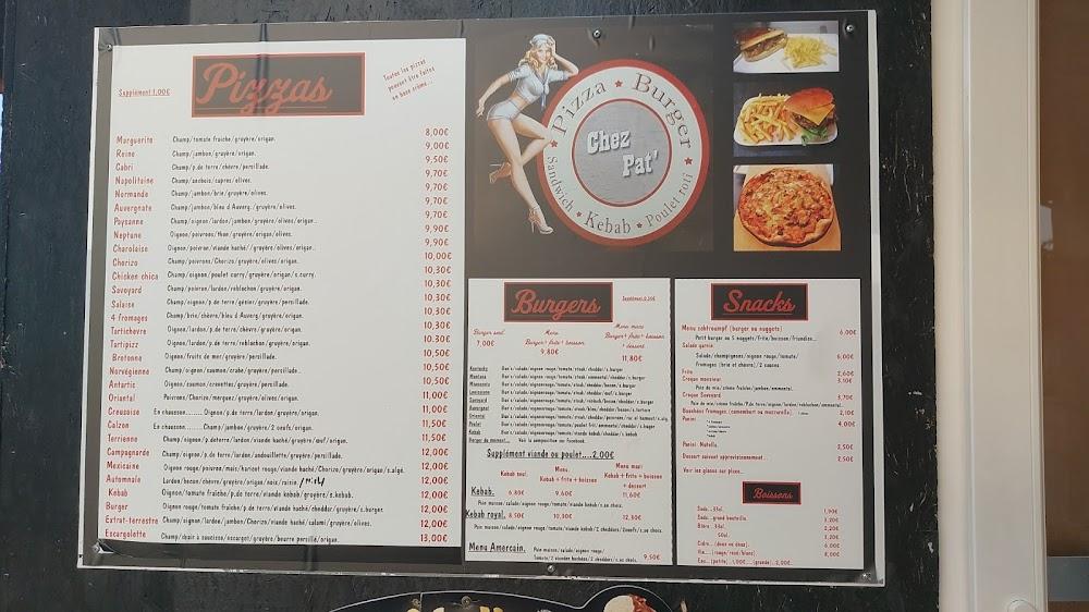 Chez pat' - Menu Image 4